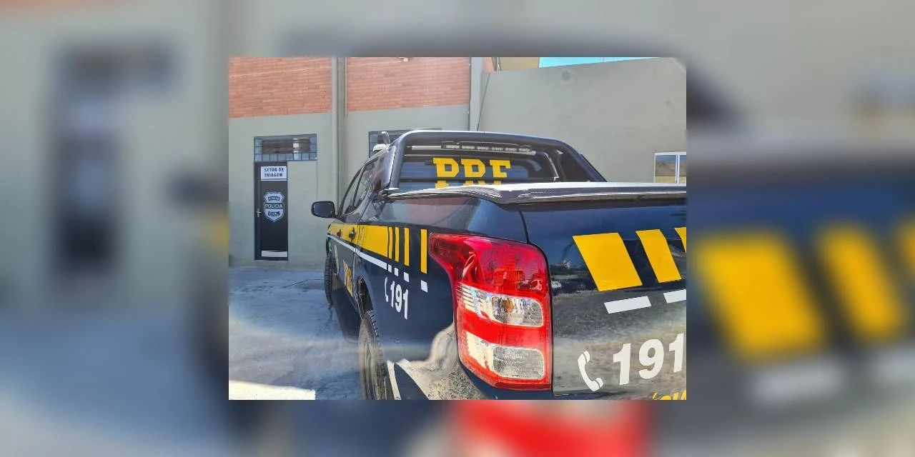 PRF prende assaltante de banco que estava foragido da justiça