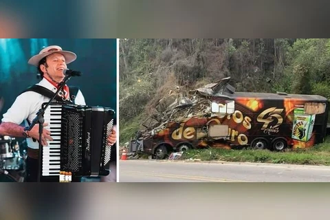 Acidente tira a vida de vocalista da banda Garotos de Ouro em SC