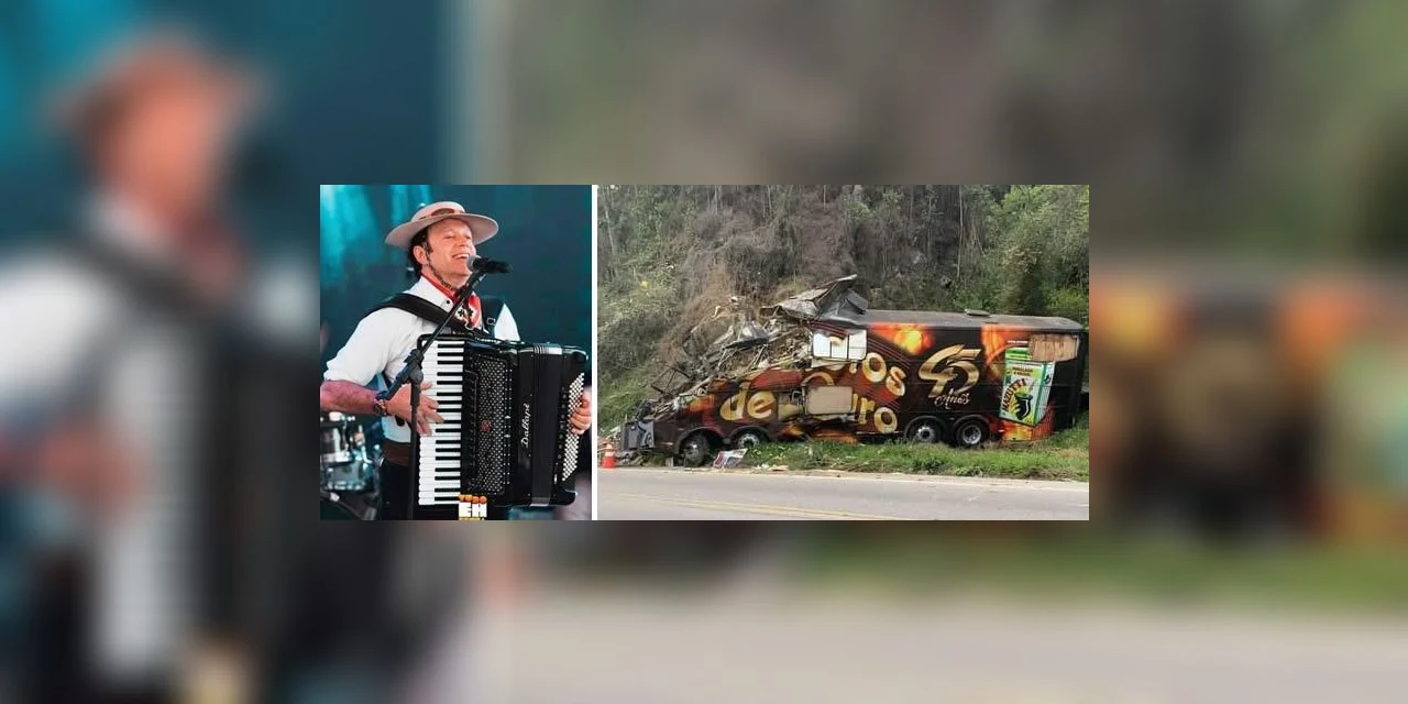 Acidente tira a vida de vocalista da banda Garotos de Ouro em SC