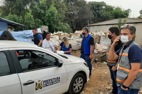 Prefeitura coordena Operação Ferro Velho para coibir furto de metais