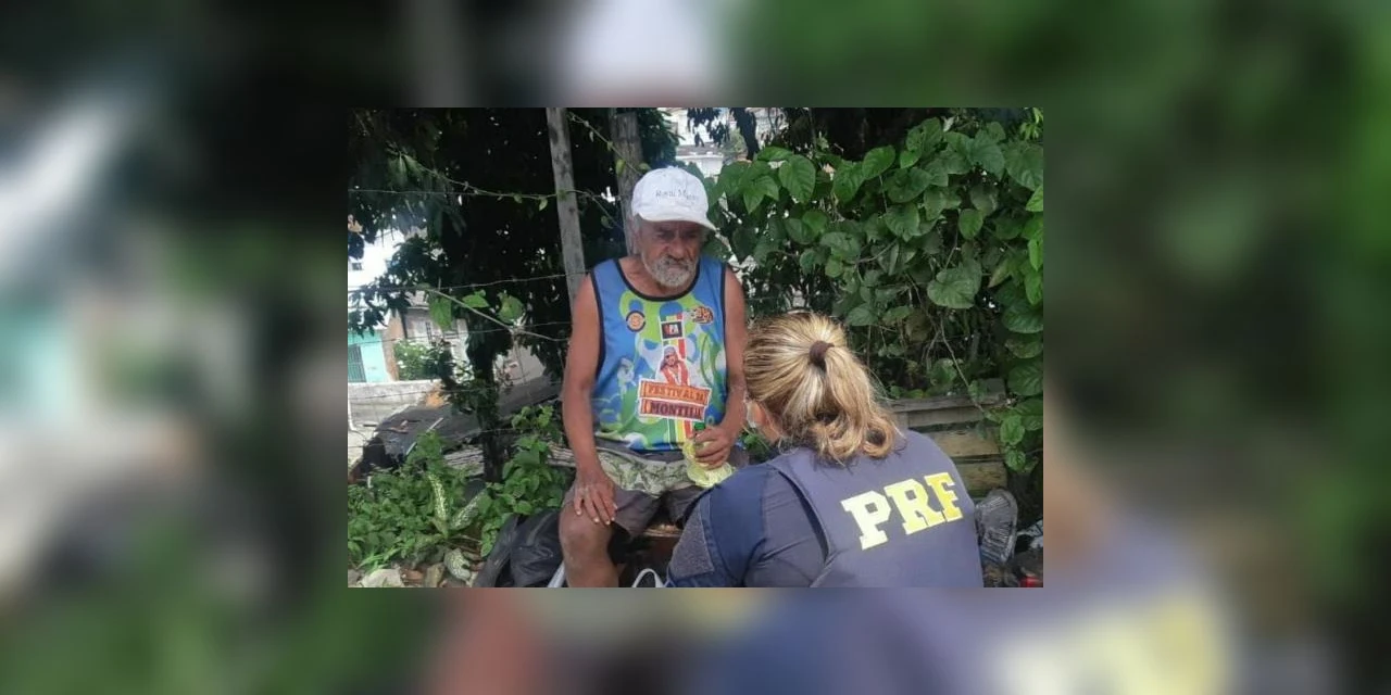 PRF e Corpo de Bombeiros resgatam idoso do Paraná, em Jaboatão dos Guararapes