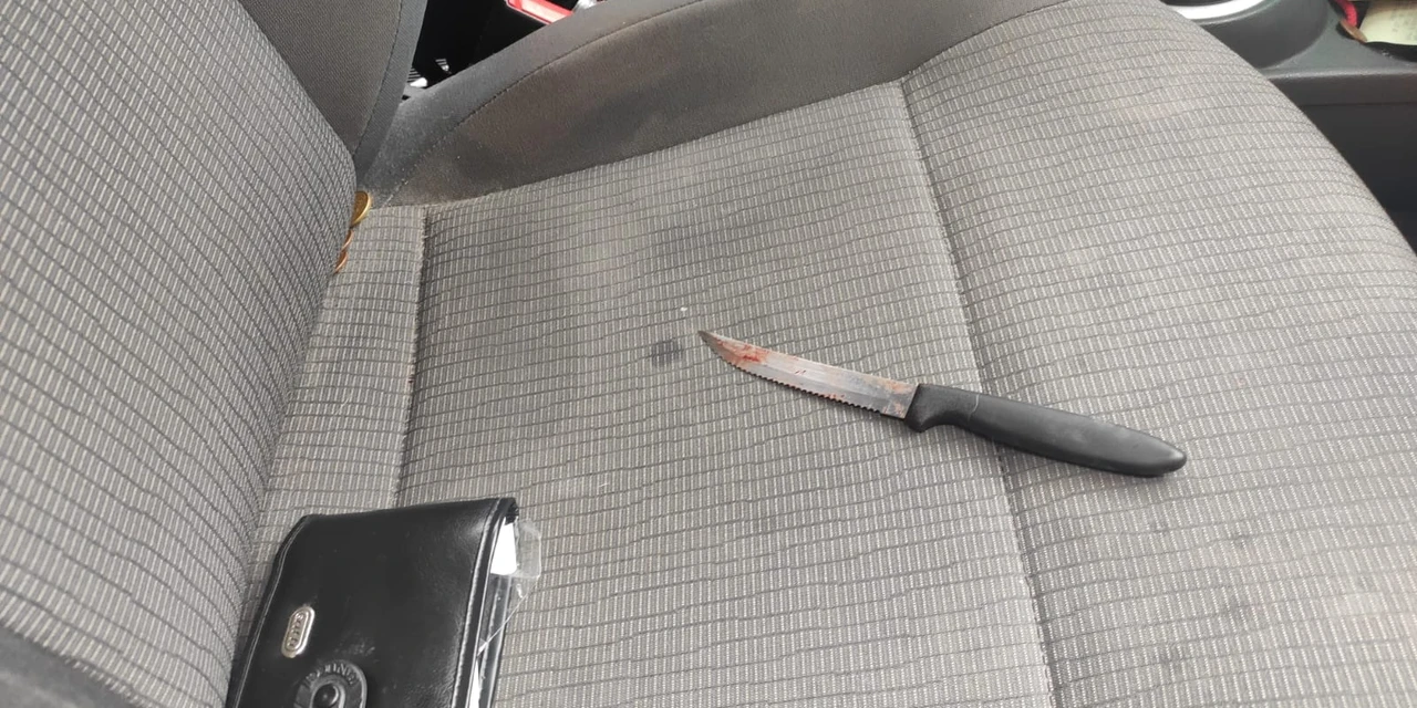 Policia encontra faca suja de sangue com suspeito de matar a esposa, em Curitiba