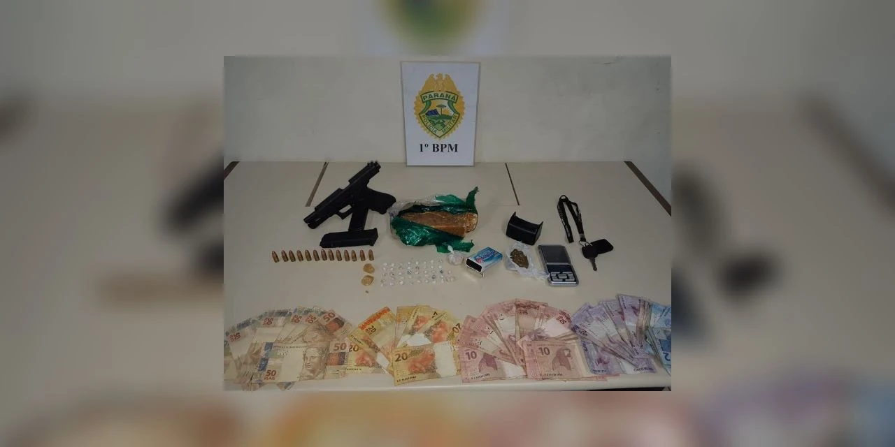 Duas pessoas são apreendidas suspeitas de trafico de droga no centro de PG