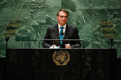 Na ONU Bolsonaro disse que é contra adoção do passaporte da vacinação