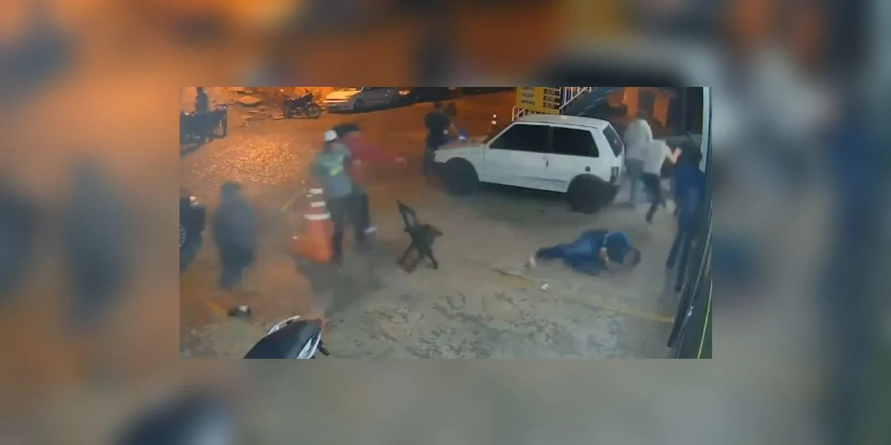 Vídeo mostra momento em que atiradores abrem fogo e matam adolescente em PG