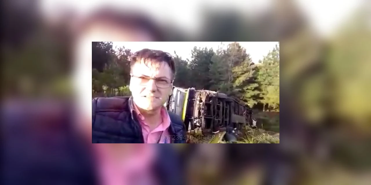 "Deus poupou minha vida"; diz motorista de ônibus que sofreu acidente com 17 feridos em Porto Amazonas