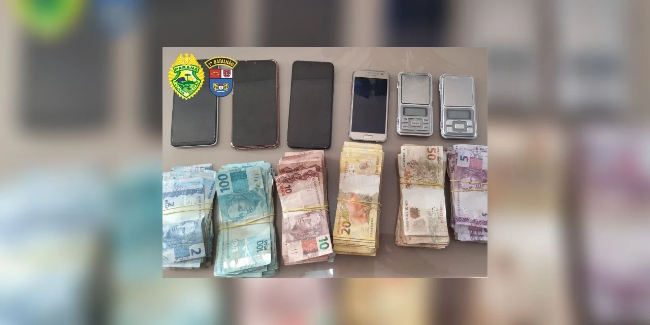 Policiais militares cumprem mandado de busca e apreensão em PG e em Jaguariaíva