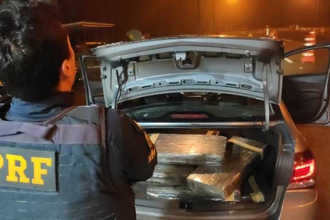 Adolescentes são apreendidos com quase 300 Kg de maconha na BR-277, em Guarapuava