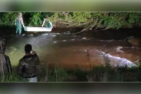 Corpo é encontrado no Rio Verde, em Ponta Grossa
