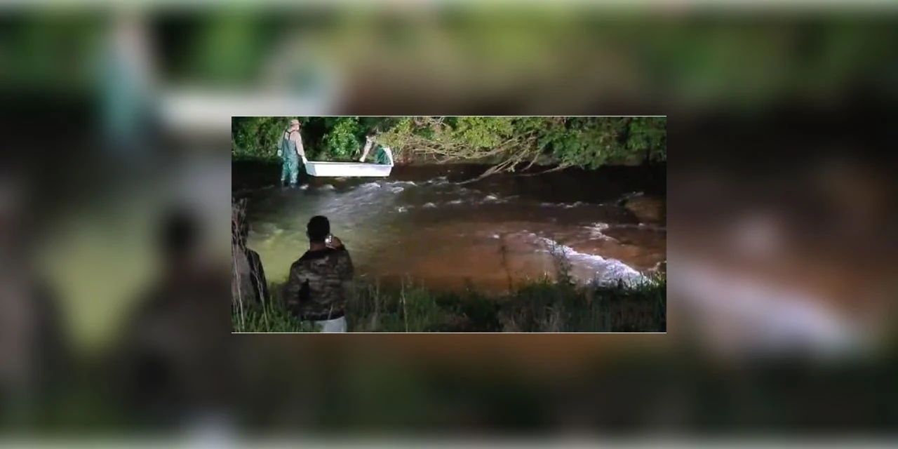 Corpo é encontrado no Rio Verde, em Ponta Grossa