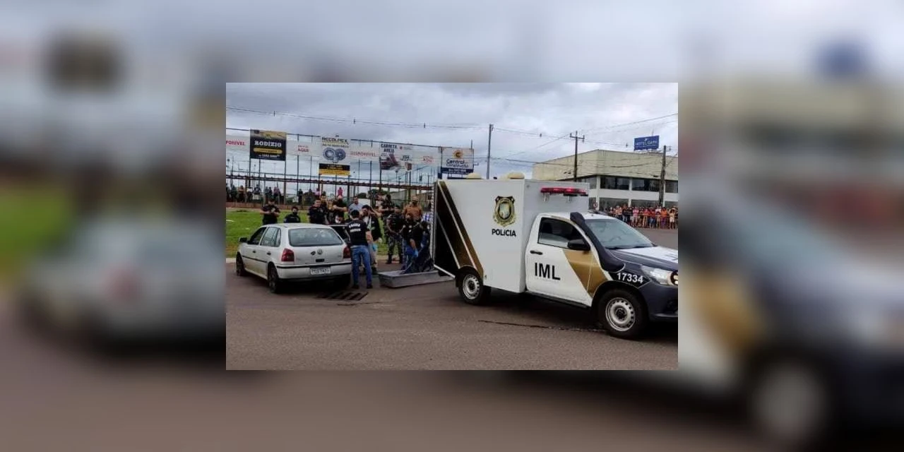 Vídeo mostra tiroteio entre policiais e suspeitos de roubo no Paraná; três morreram