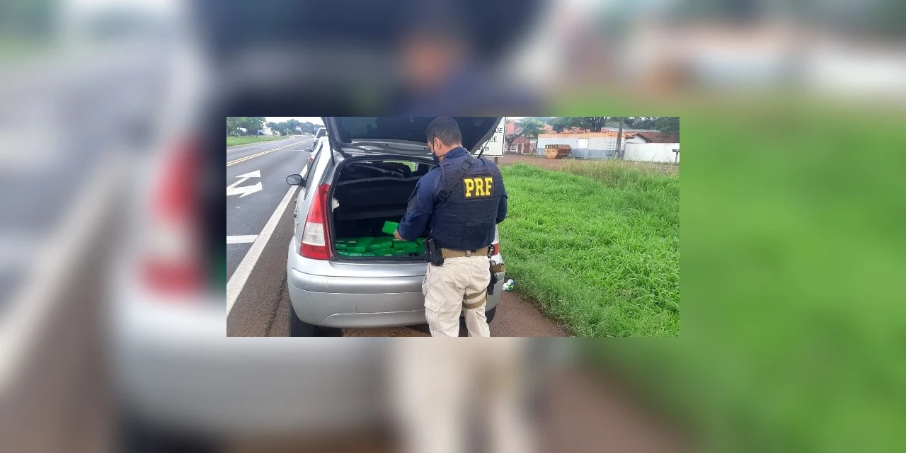 PRF apreende no Paraná mais de 1 tonelada de maconha no final de semana