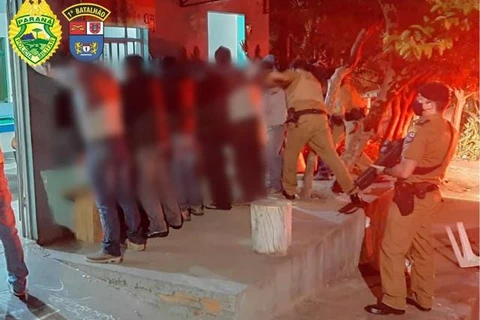 Polícia encerra festa com aglomeração de cerca de 120 pessoas e prende organizador em PG, diz PM