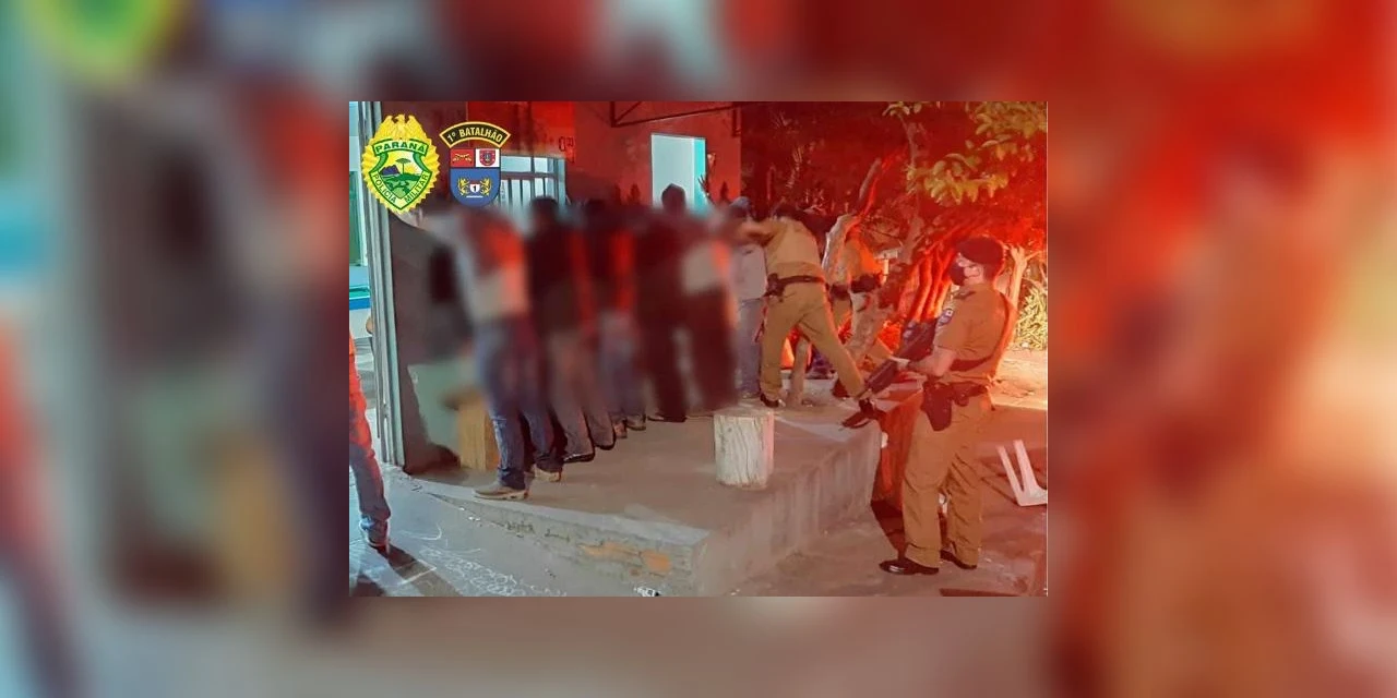 Polícia encerra festa com aglomeração de cerca de 120 pessoas e prende organizador em PG, diz PM