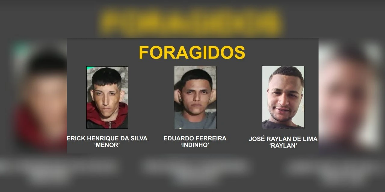Policia Civil divulga fotografia de suspeitos de cometer 24 homicídios em Ponta Grossa