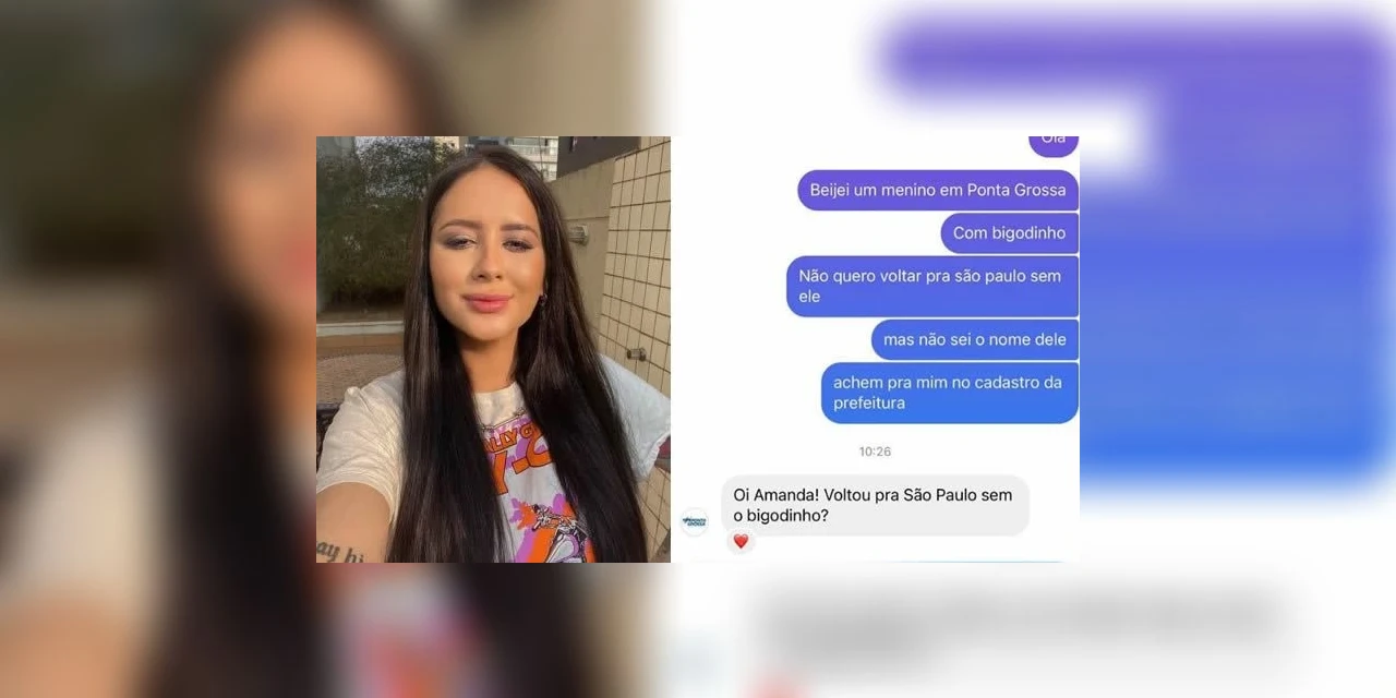 Jovem pede ajuda para a prefeitura de Ponta Grossa para achar ficante; Veja!