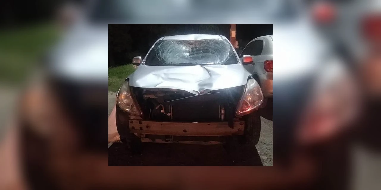 Ciclista fica ferido após acidente na PR-151, em Castro