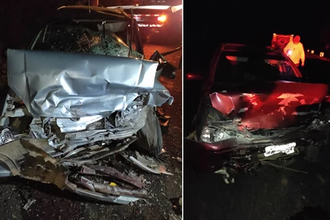 Colisão próximo ao aeroporto Santana deixa seis pessoas com ferimentos