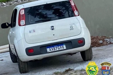 Polícia prende homem e recupera carro roubado em Guaragi