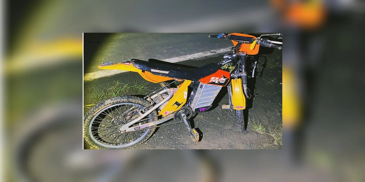 Motociclista morre em acidente na PR-522, e motorista de veiculo foge