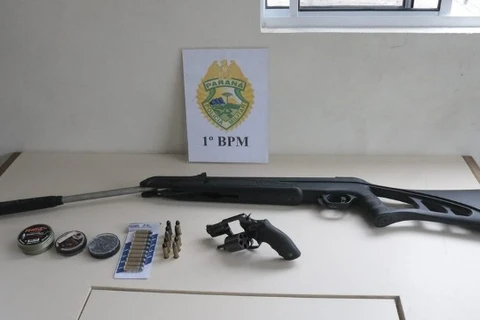 Idoso é preso após atirar em gato com espingarda de pressão