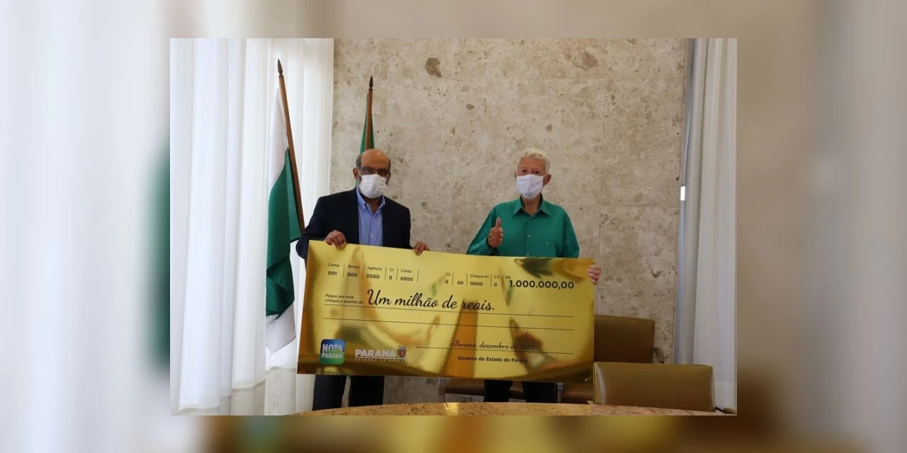 Aposentado de 85, morador de Curitiba é o novo milionário do Nota Paraná