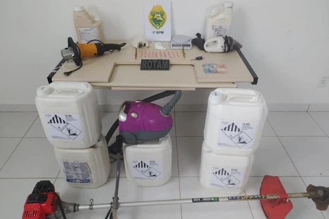 Polícia descobre casa que seria usada como ponto de consumo de drogas