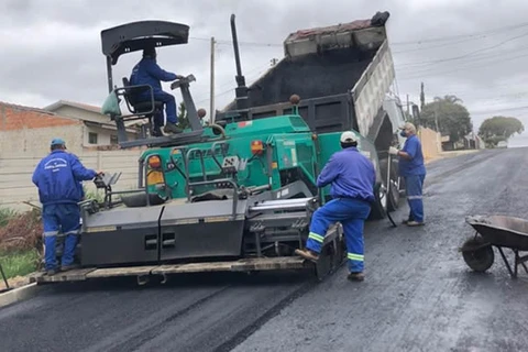Prefeitura conclui obras de pavimentação em diversos locais da cidade