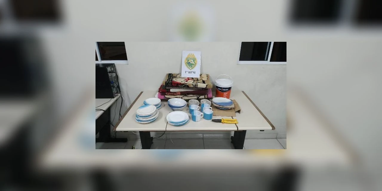 PM prende homem por furto em obra de construção civil