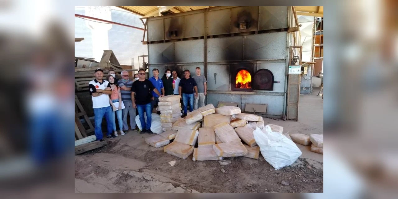 Polícia Civil incinera mais de uma tonelada de drogas apreendidas em Palmeira