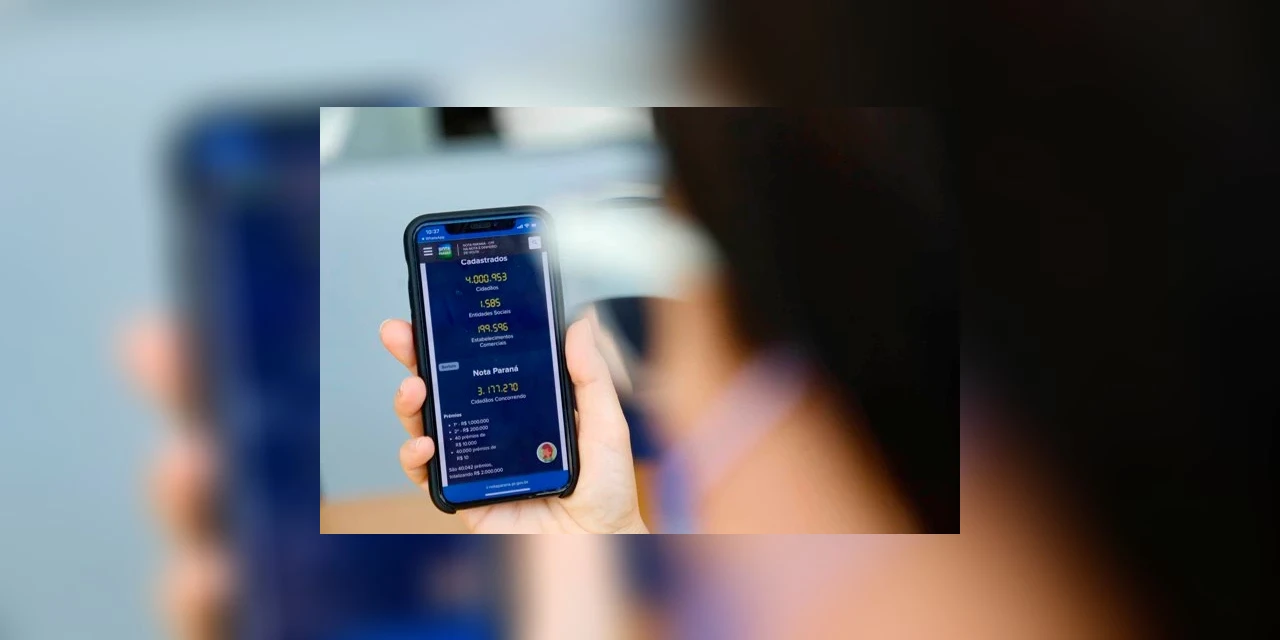 Nota Paraná sorteia R$ 5 milhões nesta quinta