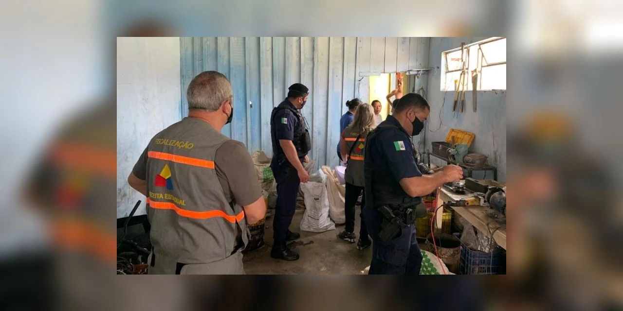 Operação da Receita Estadual combate receptação e sonegação em Castro