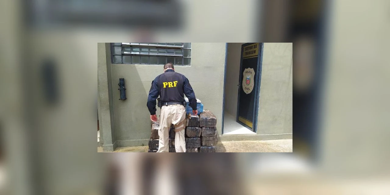 PRF apreende mais de 300 quilos de maconha em Ponta Grossa