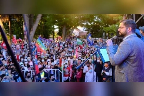 Gabriel Boric o mais jovem presidente chileno é eleito com 54,72% dos votos