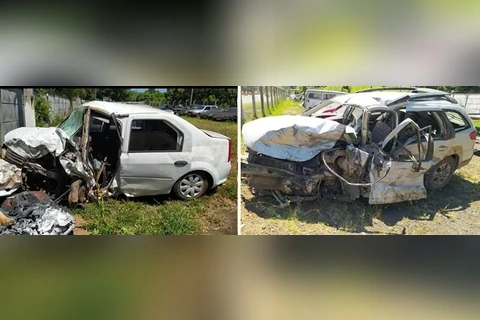 Colisão frontal deixa duas mortes e duas pessoas gravemente feridas em Palmeira