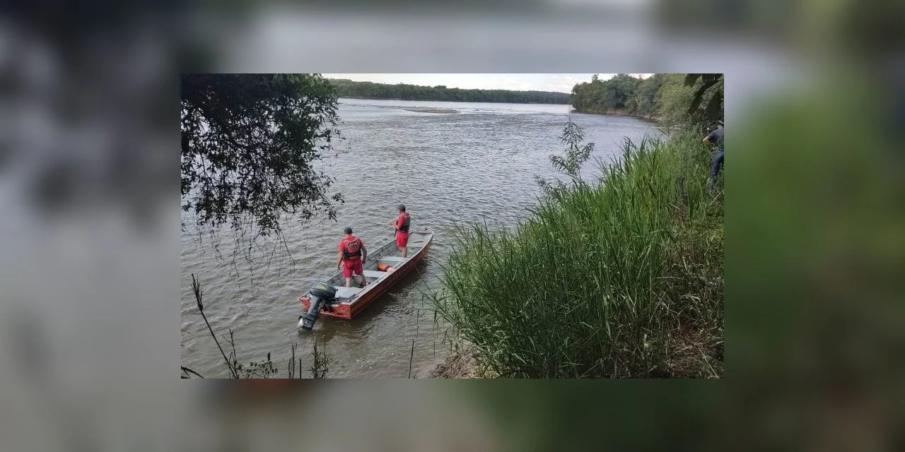 Adolescente de 13 anos morre afogado no Rio Iguaçu, em Porto União