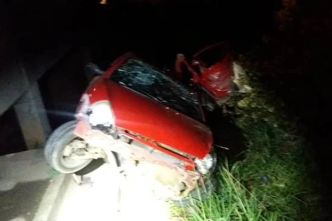 Capotamento faz uma vitima fatal e deixa outras quatro com ferimentos em PG