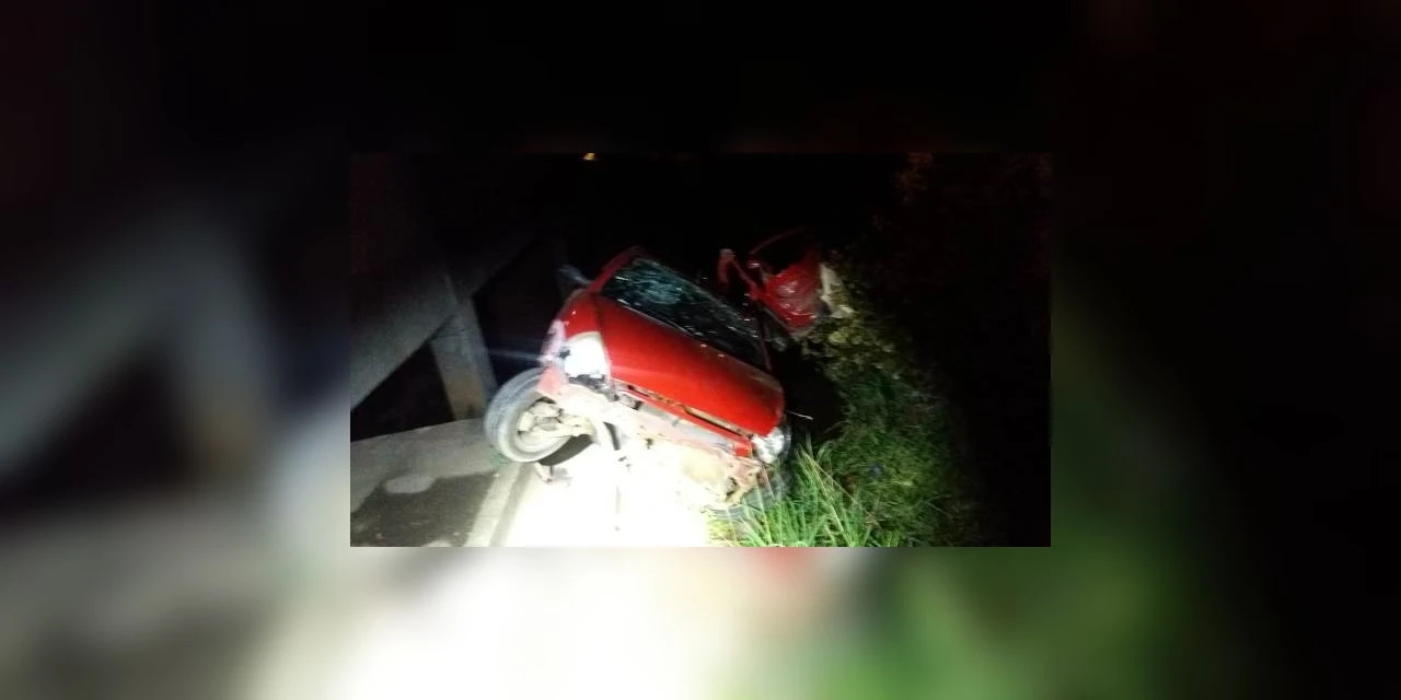 Capotamento faz uma vitima fatal e deixa outras quatro com ferimentos em PG