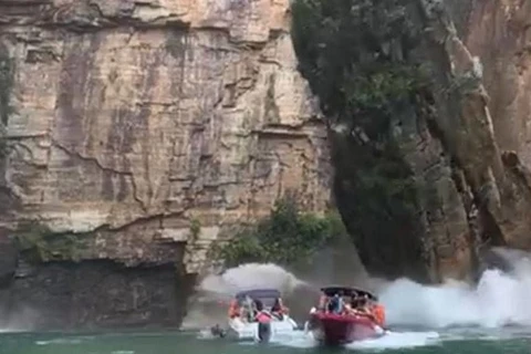 Sobe para 8 o número de mortos após queda de paredão em Minas Gerais