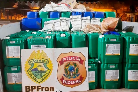 Polícia apreende carga de agrotóxicos avaliada em R$ 10 milhões no Paraná