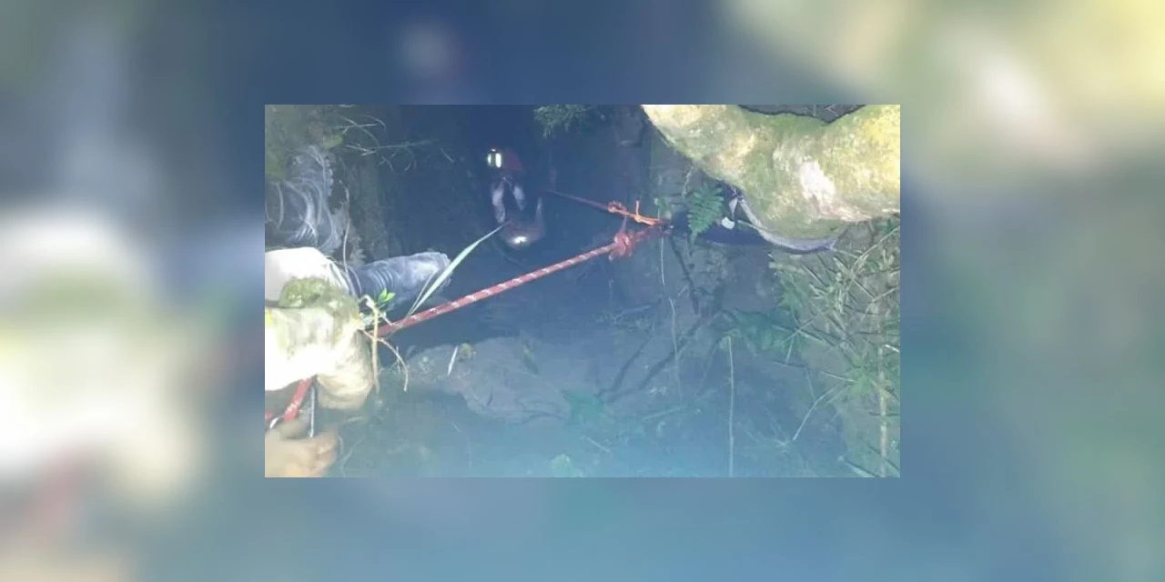 Após 11h de trabalho, Bombeiros resgatam corpo encontrado em Cânion na região