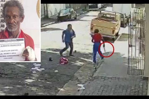 Câmeras registram homem sendo morto a facadas, após briga, em SP