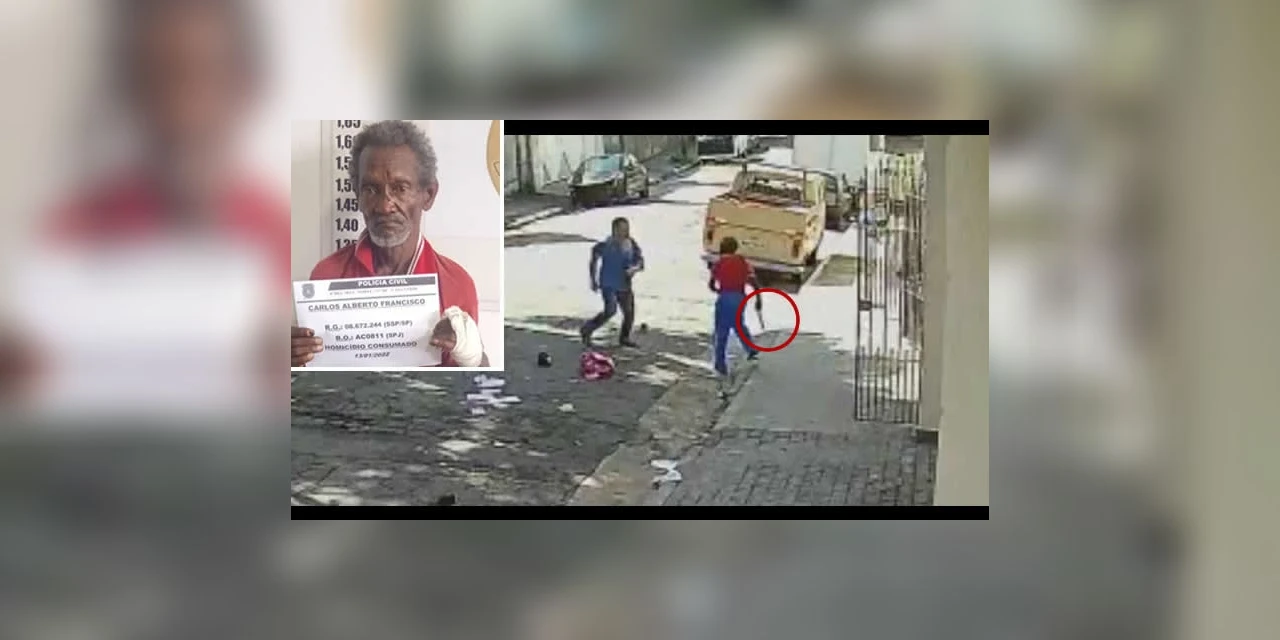 Câmeras registram homem sendo morto a facadas, após briga, em SP