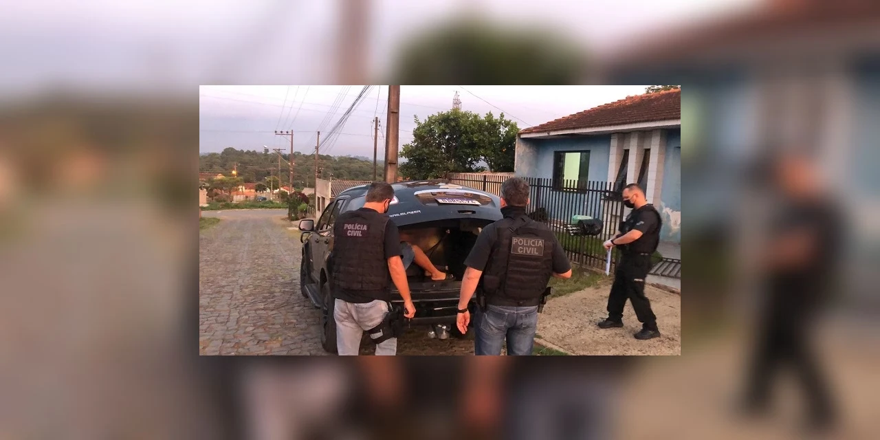 Operação policial mira o tráfico de drogas e homicídios em Irati