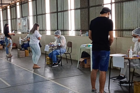 Mais de 500 pessoas com problemas respiratórios são atendidas no Ginásio Oscar Pereira