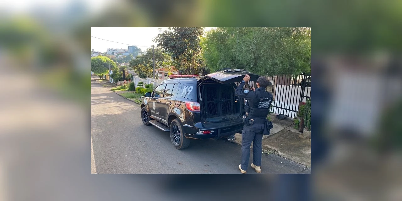 PCPR prende sete integrantes de organização criminosa ligada ao tráfico de drogas em Guarapuava