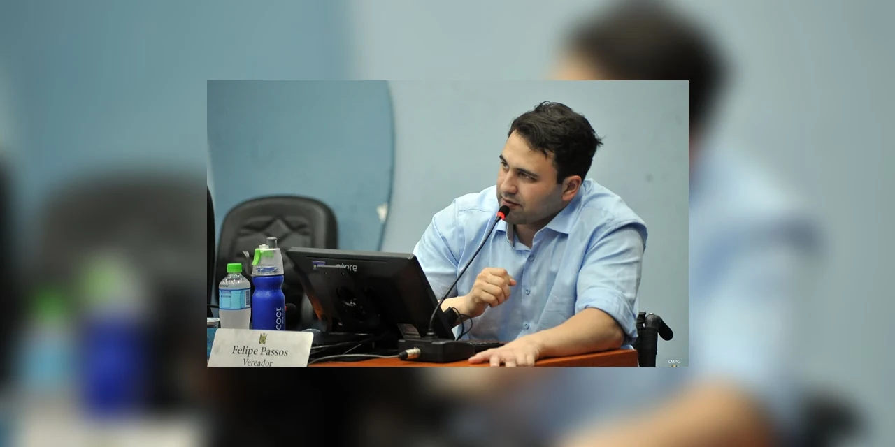 Vereador Felipe Passos vira réu em ação criminal por' rachadinha' e assédio sexual