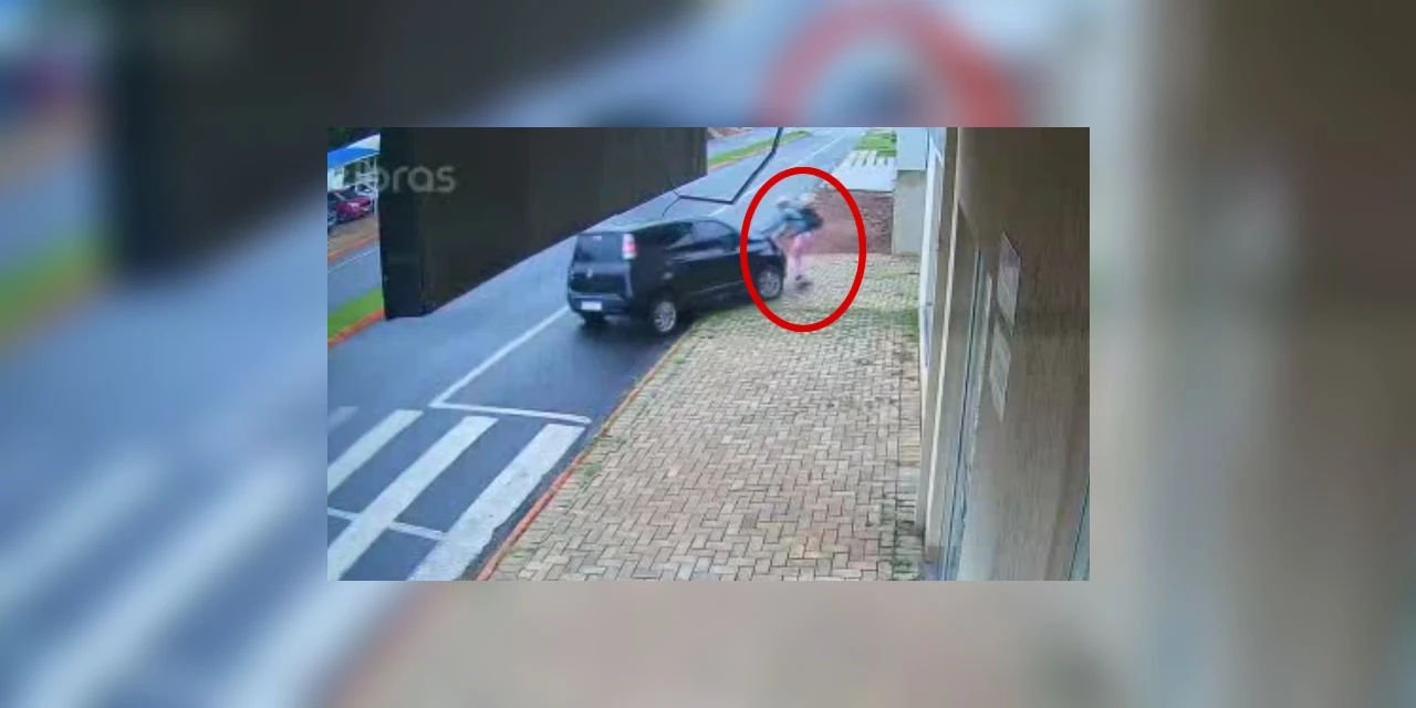 VÍDEO - Idoso que atropelou companheiro da ex-esposa é preso pela polícia