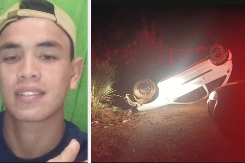 Jovem, de 19 anos morre em acidente na PR-487, em Ivaí.