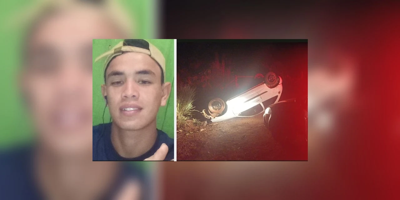 Jovem, de 19 anos morre em acidente na PR-487, em Ivaí.